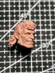 1/12 1/4 1/6 1/18 Unpainted Bro. Brock Samson Head Carved Model Toys