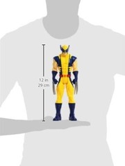Wolverine 12 Inch Action Figure Hasbro Marvel X-Men Titan Hero Series Toy Gift