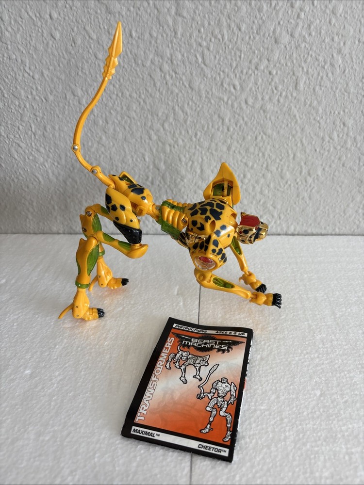 Transformers Beast Machines Heroic Maximal Cheetor Action Figure Hasbro