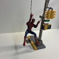 2002 Toybiz Spider Man Movie Series 2 Web Swinging Spider Man Incomplete