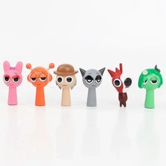 24pcs set Sprunki Model Toy Game Action Figures Toy Birthday Gift