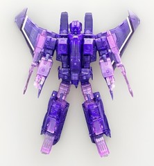 YM-07 MP Hot Link Yes Model Starscream Transparent Purple Fig USA
