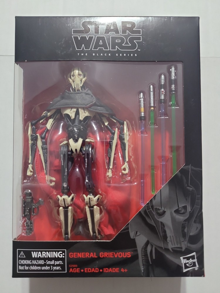 Star Wars Black Series 6″ Action Figure GENERAL GRIEVOUS D1 Sealed