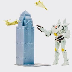 NECA Pacific Rim Striker Eureka Jaeger 4in Figure Playset w Comic NIB