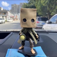 Little Nightmares Six Mono Figure PVC Statue Game Character Collectible Toy