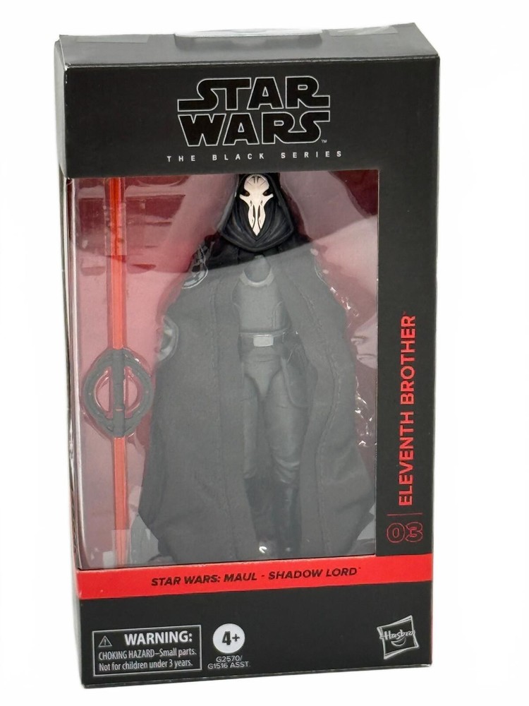 Star Wars: The Black Series Maul: Shadow Lord Eleventh Brother 6″ Action Figure