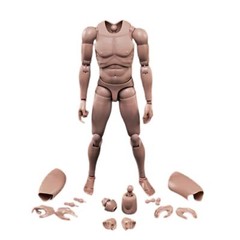 1:6 MX02-A 12inch Europe Skin Flexible Male Action Figure Body Fit Head Sculpt