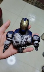 Damaged Iron Legion Figure 1/6 MMS292 Ultron Mk 1 Hottoys Avengers Age Of Ultron