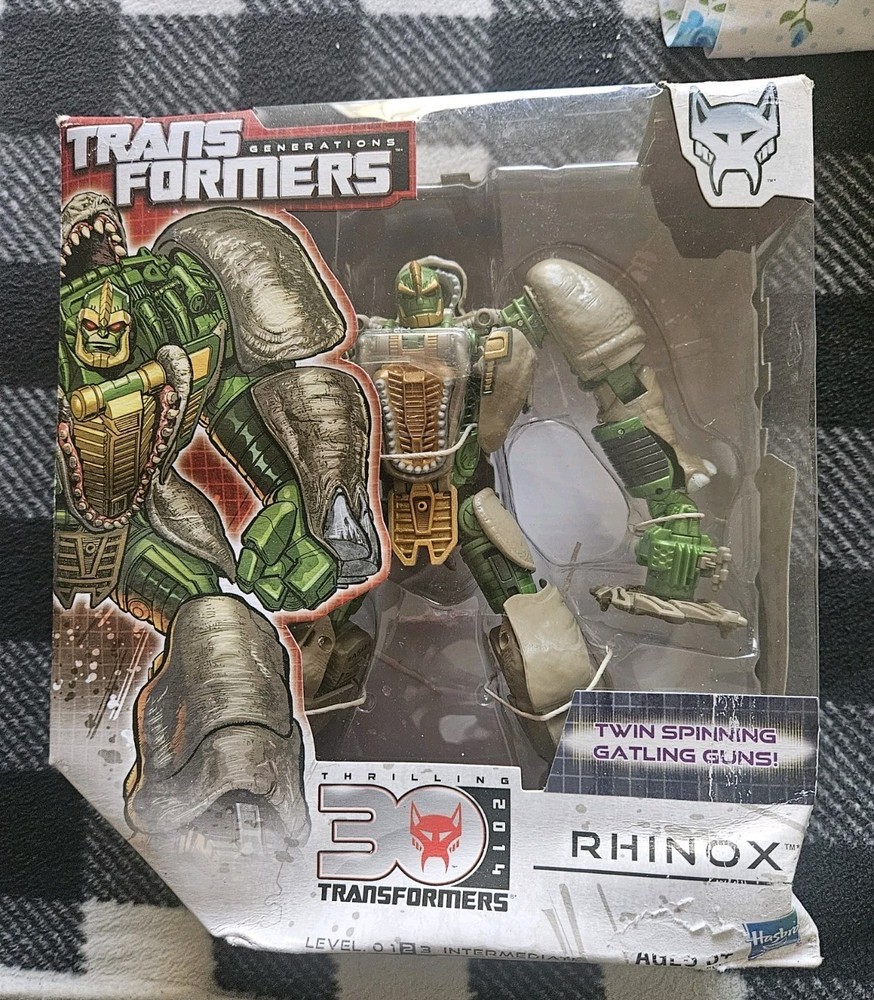 Transformers Generations Voyager Rhinox Thrilling 30 Misb (Box Damage)