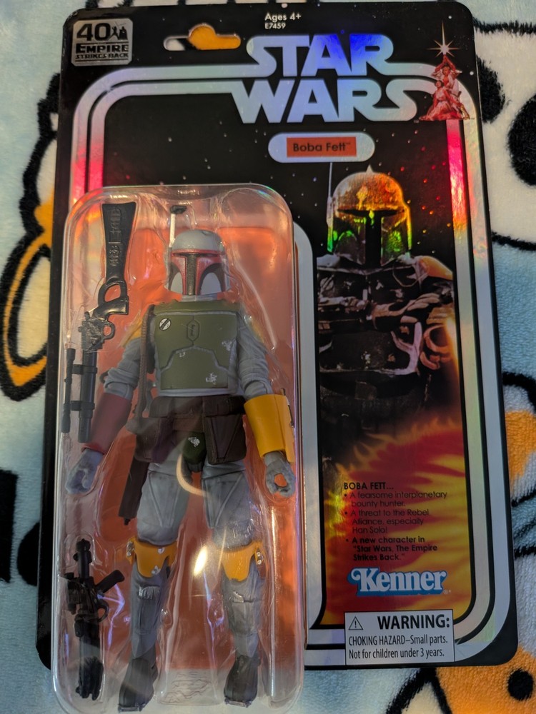 Hasbro Boba Fett SDCC 2019 Star Wars 40th Anniversary Action Figure – NEW