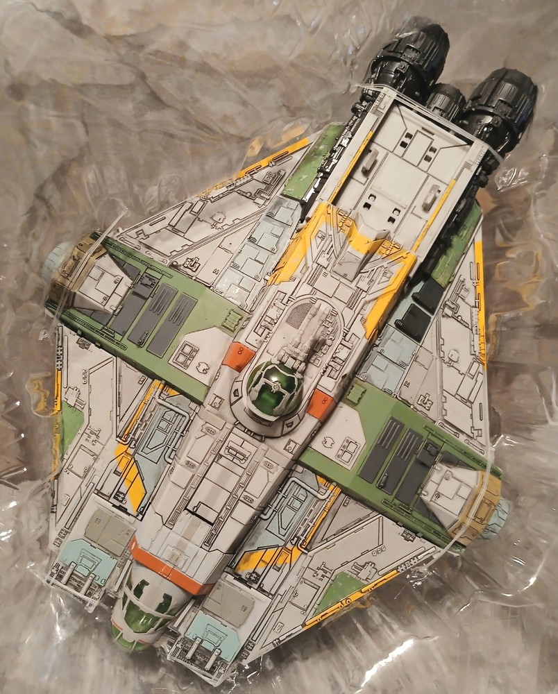 Star Wars Rebels Series 3 Micro Galaxy Squadron Ghost #0131 W/ Lights & Sounds