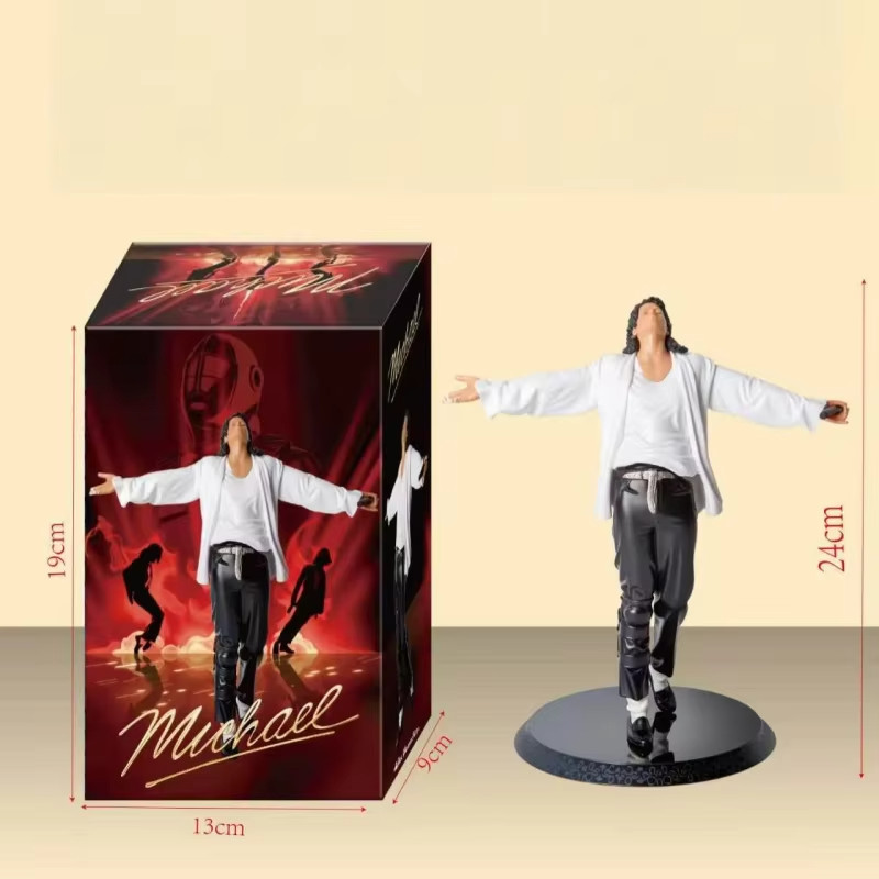 Michael Jackson Action Figure Statue Collectible Model Toy Desktop Decor Gift