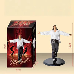 Michael Jackson Action Figure Statue Collectible Model Toy Desktop Decor Gift
