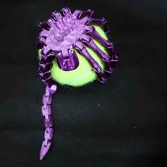 Facehugger Alien AVP Fully Articulated 3D-Printed Mini Figure Customizable Color