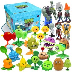 Plants vs Zombies 2 Action Figure Toy Set – Boxed Gift for Boys | PVZ Model Doll