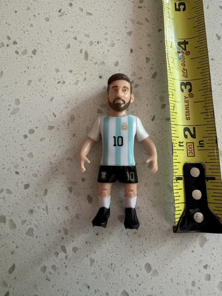 Argentina Lionel Messi Supergoal All Stars FIFA World Cup Soccer 3” Figure New