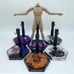1/6 Scale Action Figure Display Stand Compatible with Deadpool