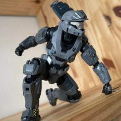 Halo Reach Spartan-B312 Noble Six Action Figure 1:12 Collectible Model Gift Toys