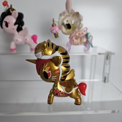 Lot Of 5 Tokidoki Unicornos Figures Thai Princess, Tiger, Cherry Blossom, Bunny