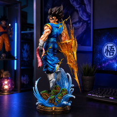 38cm Dragon Ball Vegetto PVC Figure Anime Statue Collectible Model Toy