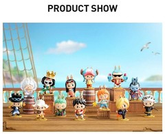 POP MART x Labubu The Monsters One Piece Series Figure Sealed Bag in Open Box