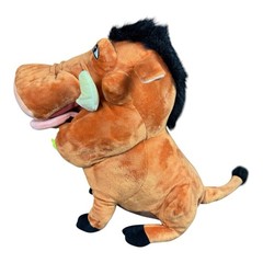 Disney Store Exclusive 14″ Pumbaa The Lion King Large Plush With Grub Bugs