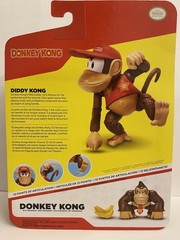 Nintendo Donkey Kong: 4″ Diddy Kong with DK Barrel Action Figure 🆕