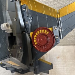 2011 Hasbro Marvel The Avengers Quinjet PLANE TOY ONLY Gray Gold WORKS EUC