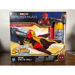 Marvel Studios Spider-Man Super Web Slinger 2-in-1 Blaster Toy Hasbro F1111 NEW