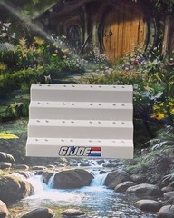 G.I. JOE Action Figure Display Stand-Tiered Showcase GI JOE
