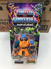 Man At Arms Turtles of Grayskull MOTU Origins x TMNT Figure Mattel UNPUNCHED