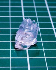 Custom Resin Clear Polar V3 cast 6in. scale 1:12 Legends Marvel Iceman