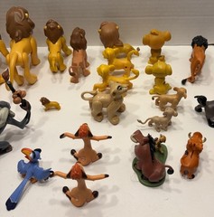 Disney Lion King Figures Lot Of 29 Simba, Nala, Scar, Rafiki, Zazu, Timon, Pumba