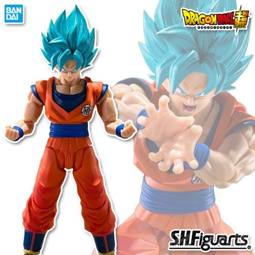 S.H.Figuarts Super Saiyan God Super Saiyan Goku Blue Power Dragon Ball Figure