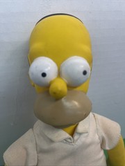 The Simpsons HOMER SIMPSON 10″ Plush DOLL Toy Vintage 1990 20th Century Fox