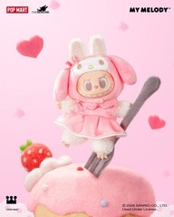 Authentic Labubu The Monsters Hello Kitty And Friends Sanrio Vinyl Plush Pendant