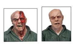 Custom NECA accessories Jason Voorhees Resin UBER mask and PRE UBER+Machete 
