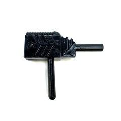 Vintage MOTU Modulok Mattel He-Man Masters 1985 Black Accessory Weapon Laser Gun