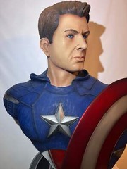Captain America- 35” Life Size Bust – Chris Evans – 1:1 – Avengers