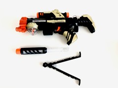 Electronic Toy Gun, Battle Sniper, Assault Rifle, Sparkling Lights/Sound, 20”