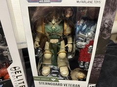 McFarlane Warhammer 40k Lot Space Marines Captain Cyrus Sternguard Grey Hunter