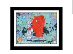 Hair-Raising Hare #1101 (Looney Tunes Animation Cel Art Scene)