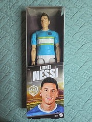 LIONEL MESSI Futbol Club FC Elite soccer action figure 12″ Panini Mattel