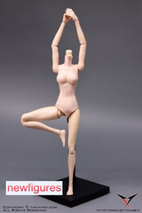 US 1/6 Flexible Pale Skin 12″ Girl Female Soldier Action Figure Body Toys Dolls