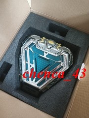 US!!! Autoking Iron Man Helmet MK5 1/1 Voice-controll Mask or Reactor Base Stand