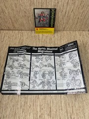 Transformers Beast Wars Heroic Maximal Magnaboss **ORIGINAL INSTRUCTIONS ONLY**