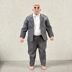 PB-NT3-SUIT-GRY: Custom Grey Business Suit for Nota NT-03, NT-03S body