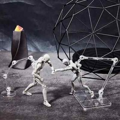 10Pc HG144 Adjustable Action Figure Display Holder Base Doll Model Support Stand