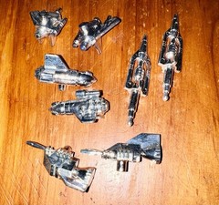 Vintage G1 Transformers Chrome Weapon Lot Original Generation One TF Hasbro