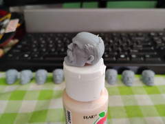 3d printed Conquest NONE painted Neutral/Angry Mcfarlane Head (Read Description)